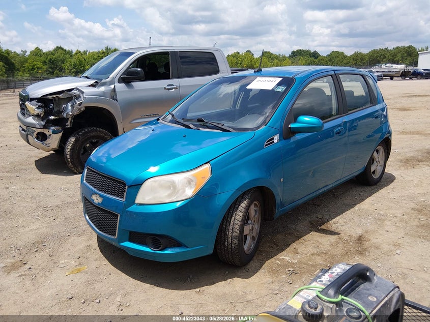 2009 CHEVROLET AVEO HATCHBACK 1.6L I-4 DOHC, VVT, 106HP