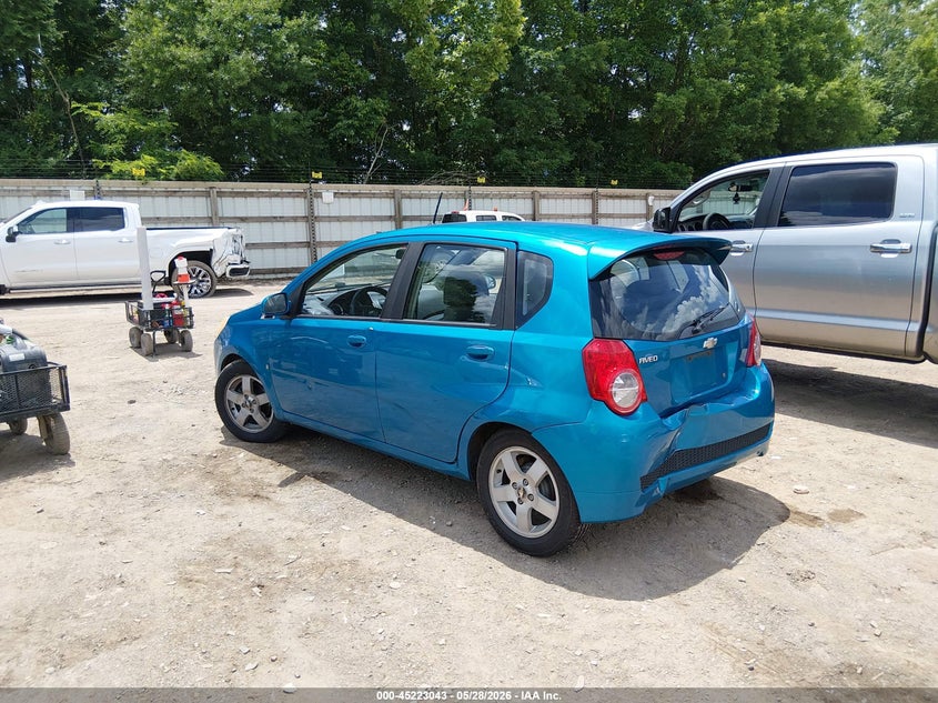 2009 CHEVROLET AVEO HATCHBACK 1.6L I-4 DOHC, VVT, 106HP