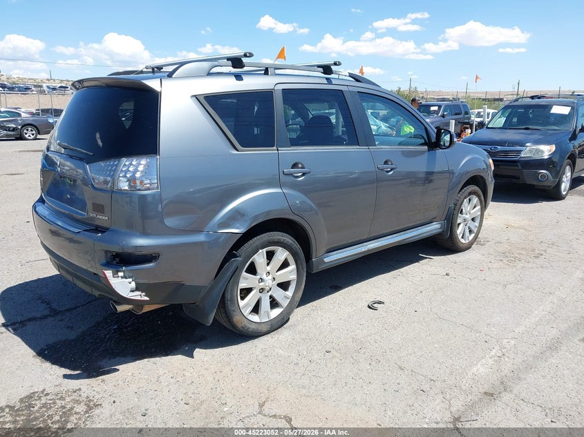 Vin: ja4as3aw9cu012304, lot: 45720813, mitsubishi outlander se 20124