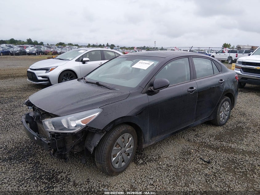 Vin: 3kpa24ad0le274320, lot: 45720850, kia rio lx 20202