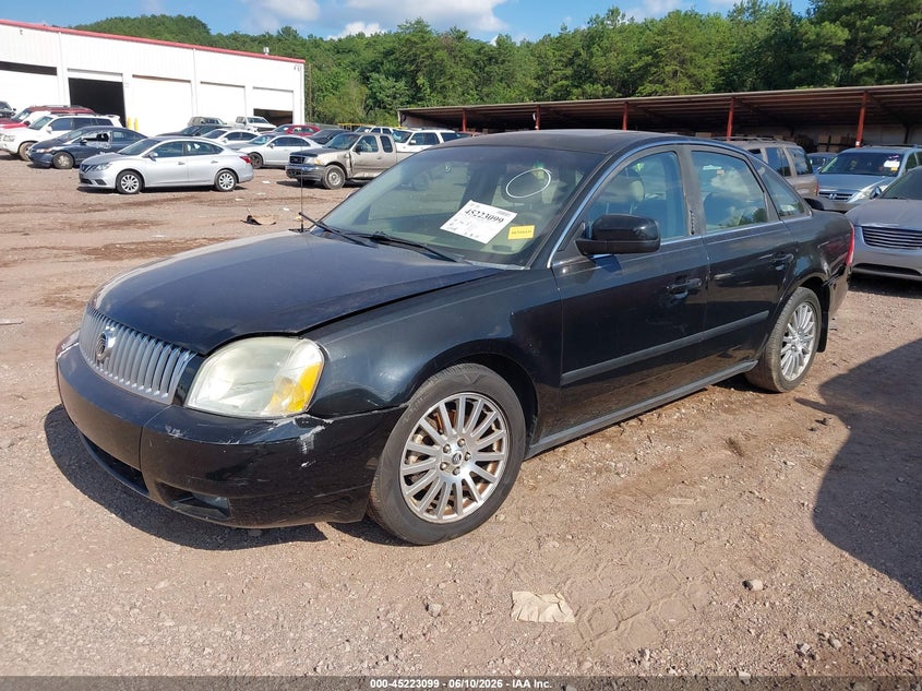 2005 Mercury Montego, Front End, IAAI, VIN 1MEFM42155G617192 — photo 2