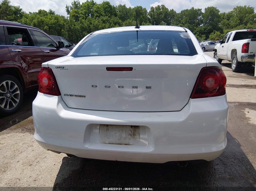 2014 Dodge Avenger Se VIN: 1C3CDZAG8EN219000 Lot: 45223131