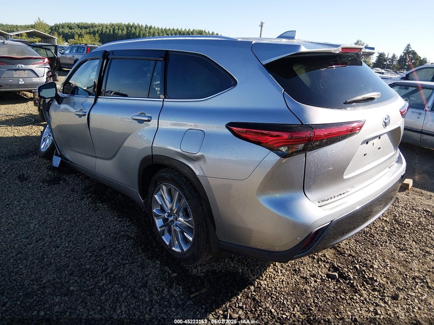 Vin: 5tdkdrbh3ps041010, lot: 45720914, toyota highlander limited 20233