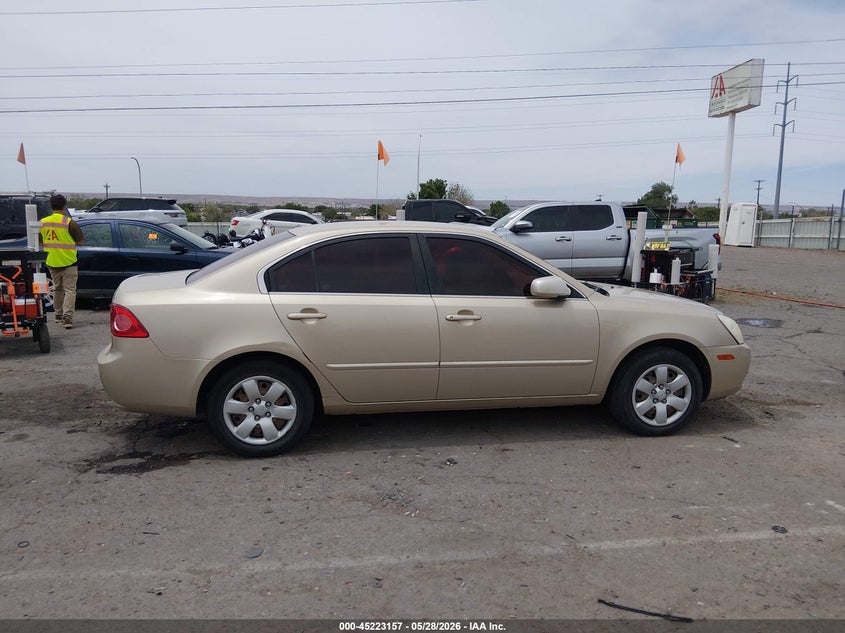 2008 Kia Optima Lx VIN: KNAGE123085167709 Lot: 45223157