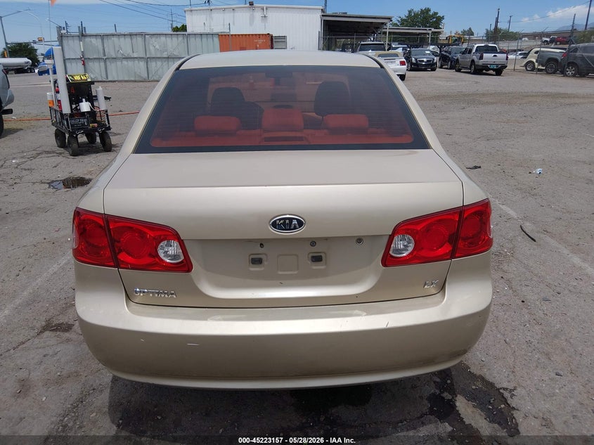 2008 Kia Optima Lx VIN: KNAGE123085167709 Lot: 45223157