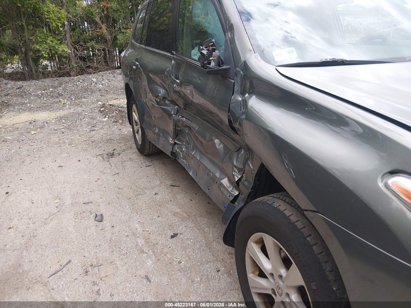 2012 Toyota Highlander 3.5 Se V6 green Lot 111045223167 Vin 5TDBK3EH7CS173373