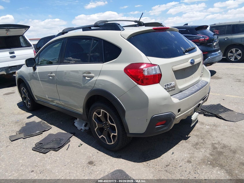 Vin: jf2gpacc3e9247653, lot: 45720934, subaru xv crosstrek 2.0i premium 20143