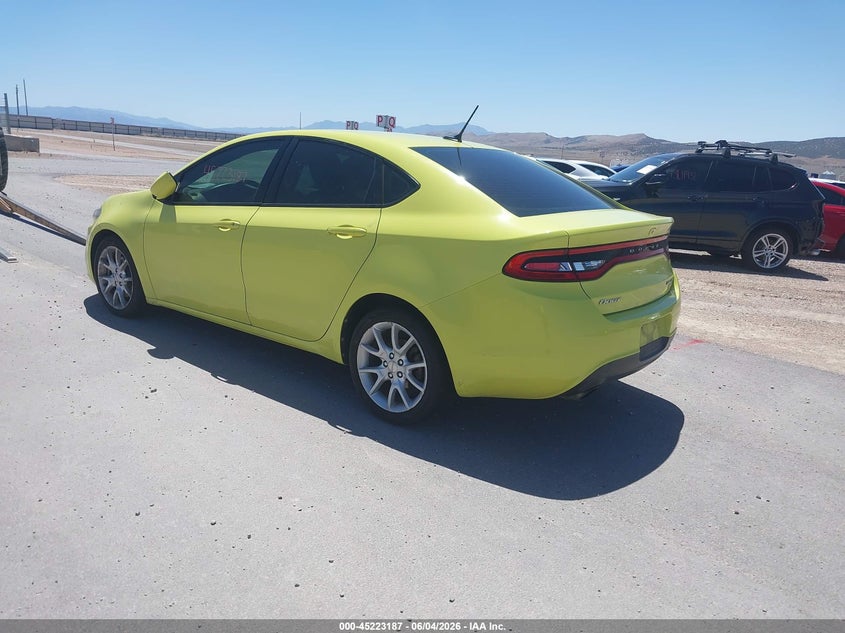 Vin: 1c3cdfbh5dd235441, lot: 45720948, dodge dart rallye 20133
