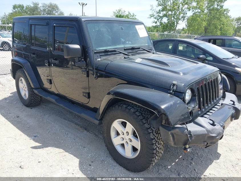 2018 JEEP WRANGLER JK UNLIMITED auction photo 1