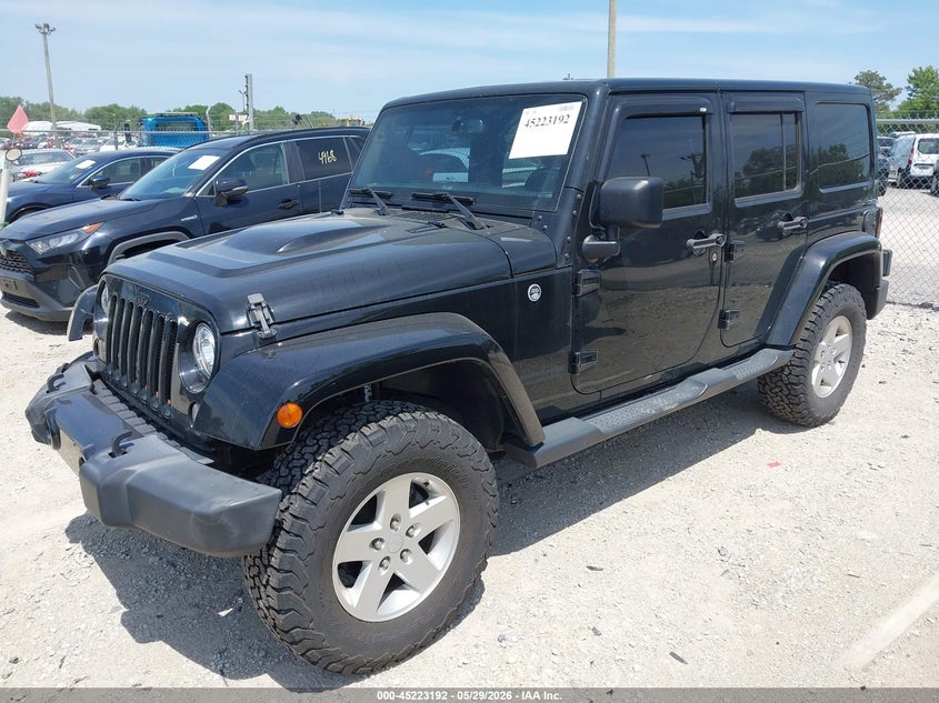 2018 JEEP WRANGLER JK UNLIMITED auction photo 2