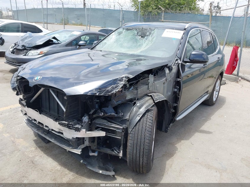 Vin: 5uxty3c04llu70486, lot: 45720956, bmw x3 sdrive30i 20202
