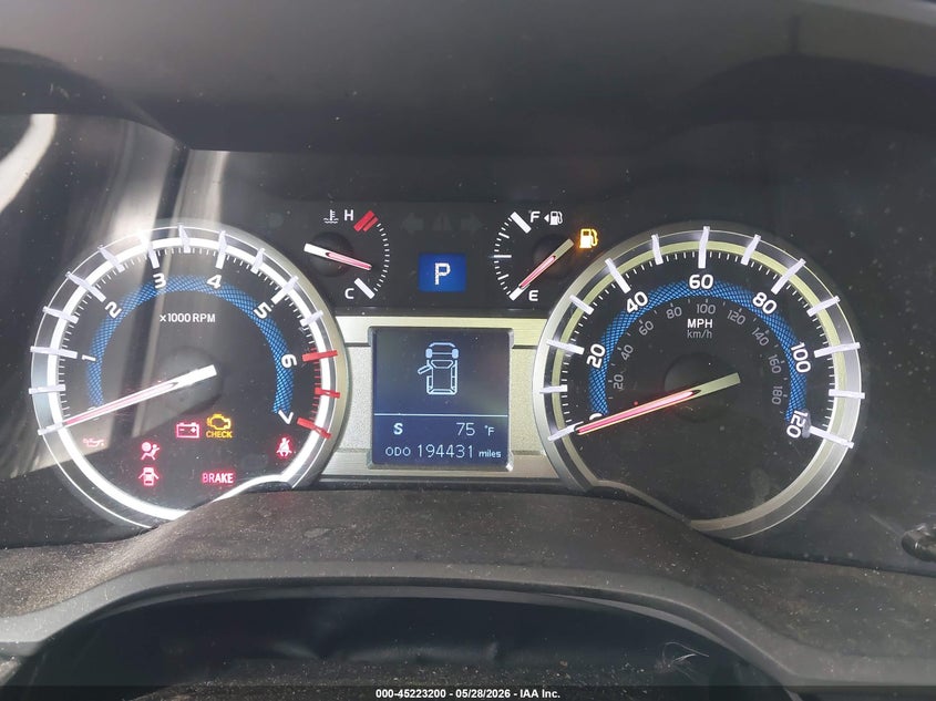 2015 TOYOTA 4RUNNER auction photo 7