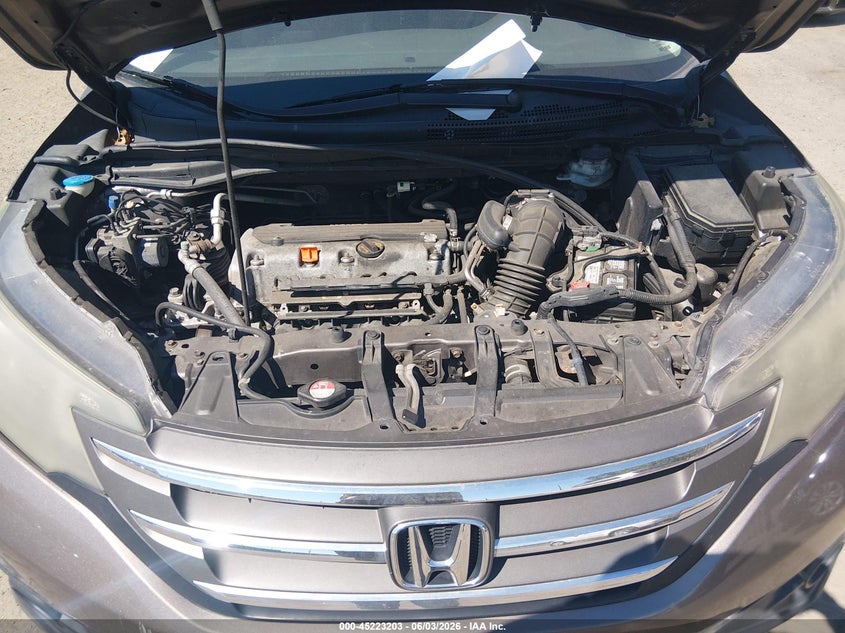2012 Honda Cr-v 2.4 Cr-V Ex-L grey Lot 111045223203 Vin 5J6RM4H79CL010608