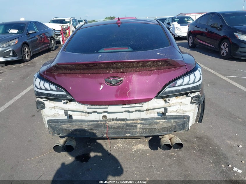 2013 Hyundai Genesis 2.0T R-Spec VIN: KMHHT6KD6DU102037 Lot: 45223217