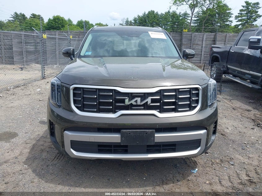2023 Kia Telluride S VIN: 5XYP6DGC2PG344129 Lot: 45223234