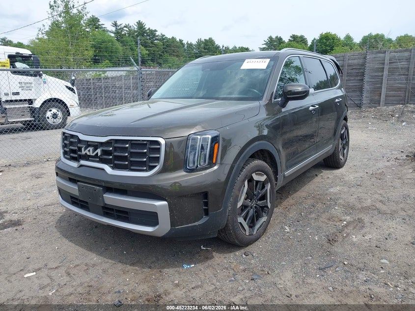 Vin: 5xyp6dgc2pg344129, lot: 45720995, kia telluride s 20232