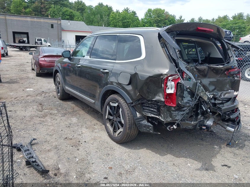 Vin: 5xyp6dgc2pg344129, lot: 45720995, kia telluride s 20233