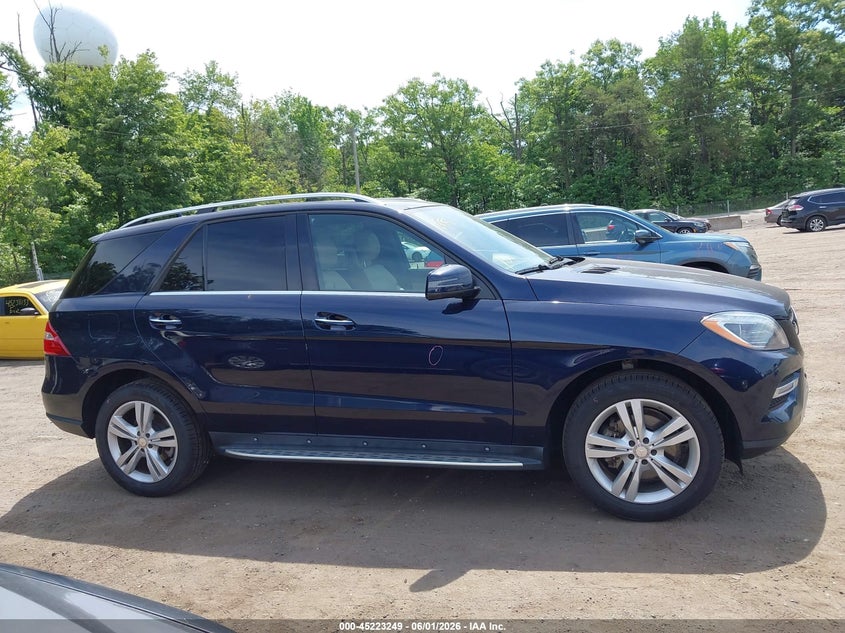 2015 Mercedes-Benz Ml 350 4Matic VIN: 4JGDA5HBXFA497638 Lot: 45223249