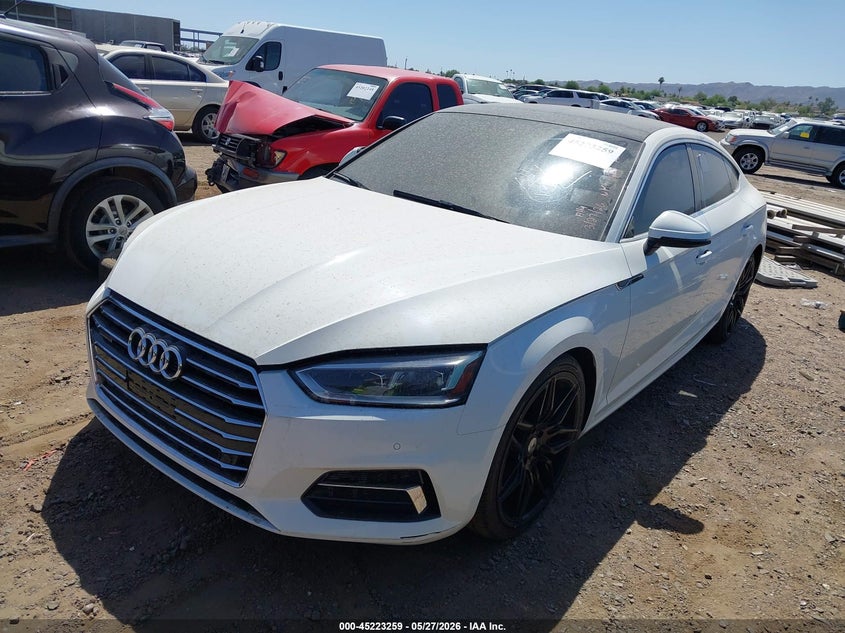 Vin: waubncf5xja014740, lot: 45721020, audi a5 2.0t premium 20182