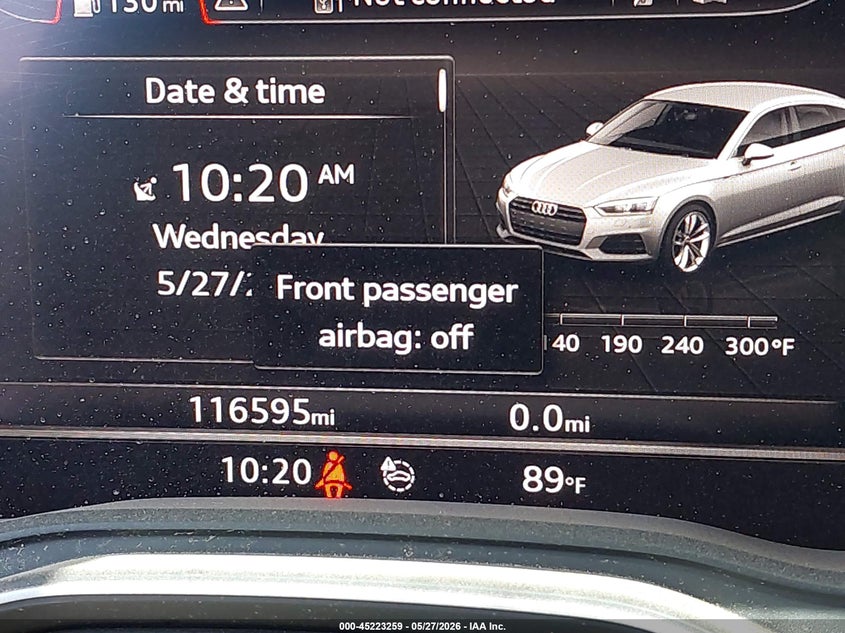 2018 Audi A5 2.0T Premium VIN: WAUBNCF5XJA014740 Lot: 45223259
