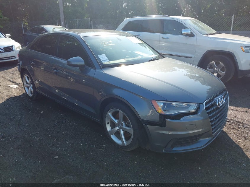 2015 AUDI A3 SEDAN 1.8L I-4 DI, DOHC, VVT, TURBO, 170HP