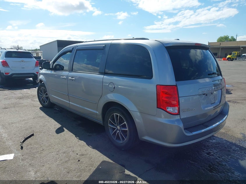 Vin: 2c4rdgcg3hr818062, lot: 45721087, dodge grand caravan sxt 20173