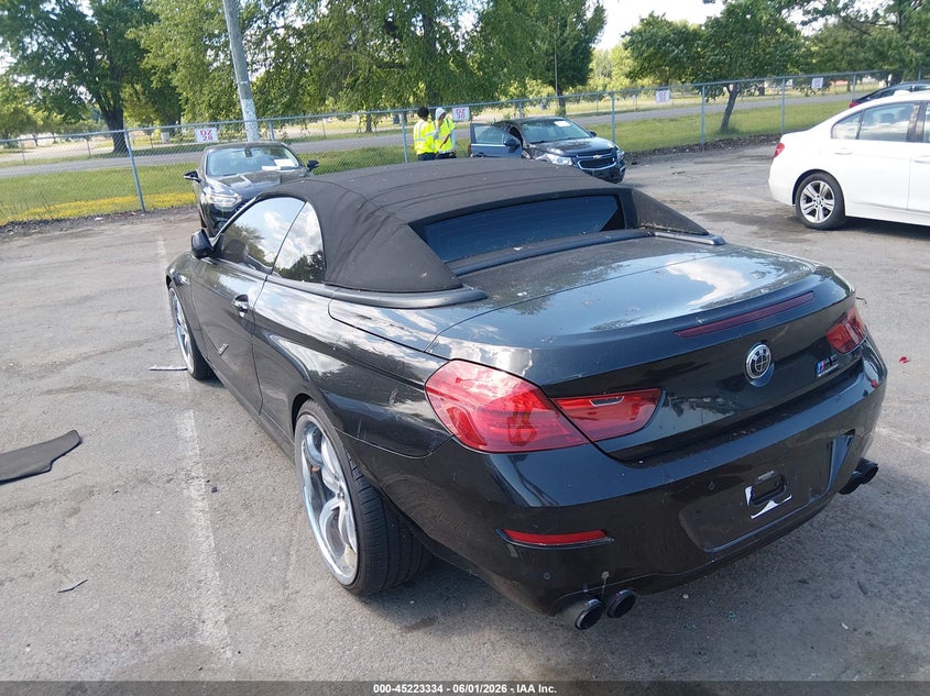 Vin: wbalz3c59cdl70496, lot: 45721095, bmw 650i 20123