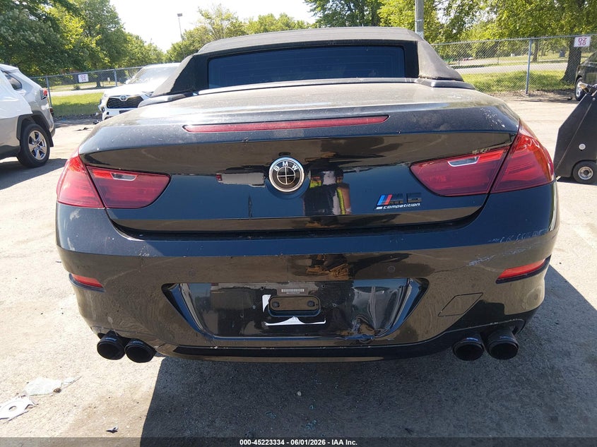 2012 BMW 650I VIN: WBALZ3C59CDL70496 Lot: 45223334