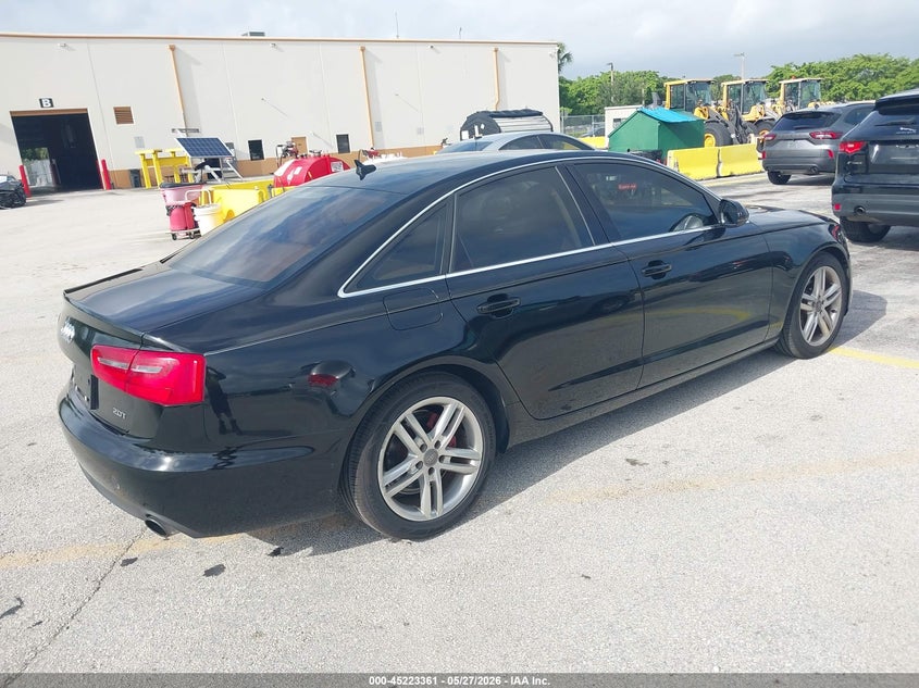 Vin: waucfafc4cn073413, lot: 45721122, audi a6 2.0t premium 20124