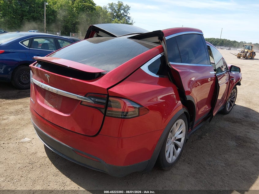 Vin: 5yjxcae29jf116046, lot: 45721154, tesla model x 20184
