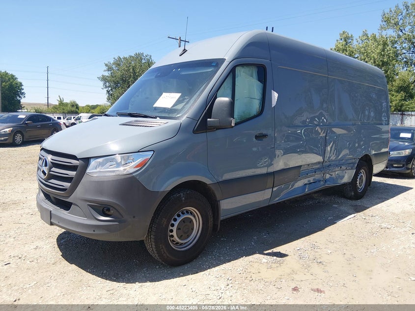 Vin: w1y4nchy7pt154904, lot: 45721166, mercedes-benz sprinter 2500 high roof 4-cyl diesel ho 20232