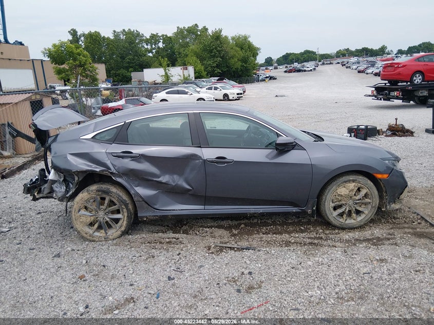 VIN 19XFC1F3XME013036 2021 HONDA CIVIC EX