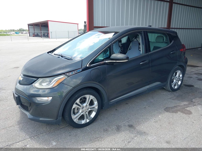 Vin: 1g1fw6s03h4128545, lot: 45721238, chevrolet bolt ev lt 20172