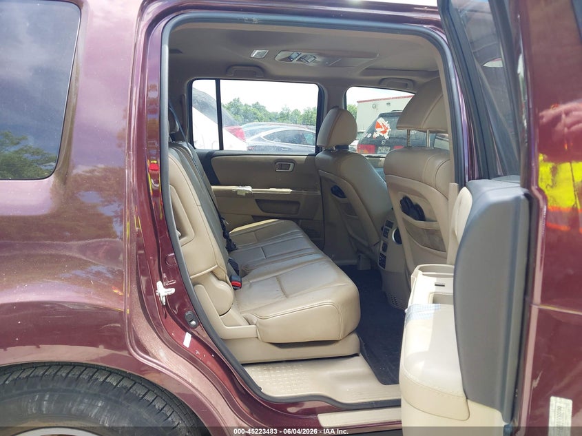 2011 Honda Pilot Ex-L VIN: 5FNYF4H68BB008899 Lot: 45223483