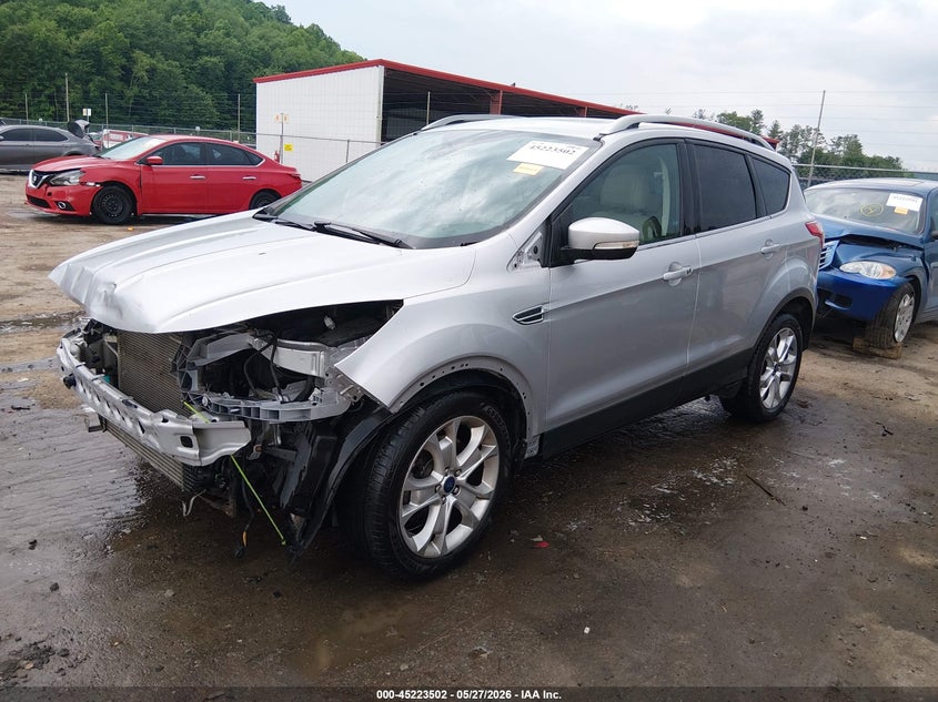 Vin: 1fmcu9jx9gub78487, lot: 45721263, ford escape titanium 20162