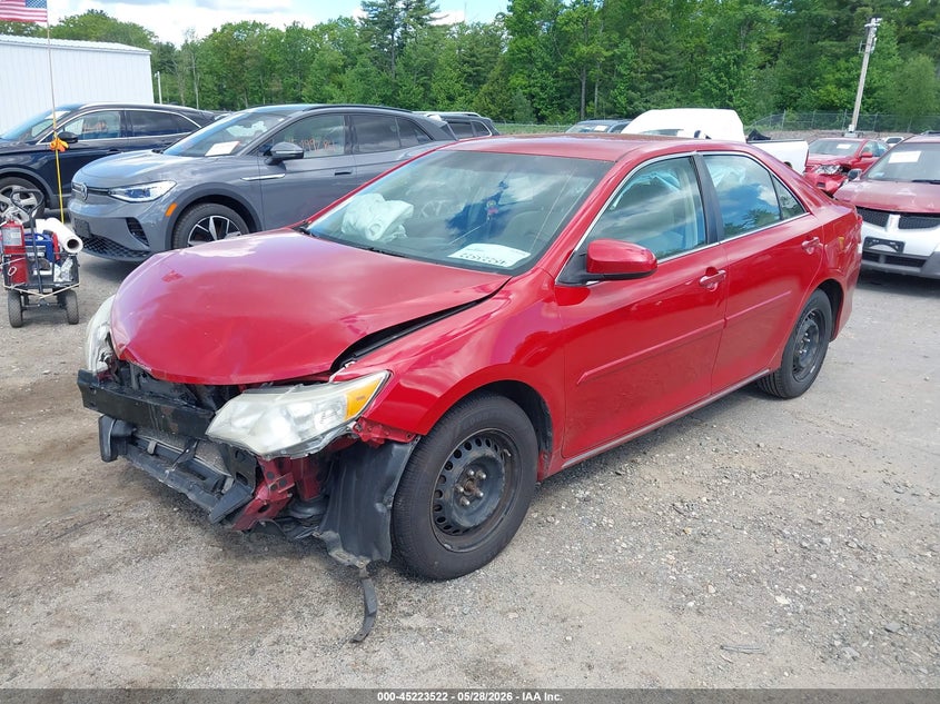 2012 Toyota Camry Le 4T1BF1FK4CU625399 photo 1