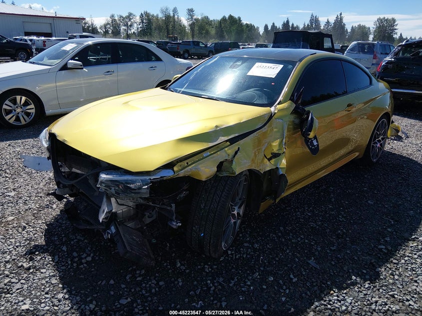 Vin: wbs4y9c54jaa85342, lot: 45721308, bmw m4 20182