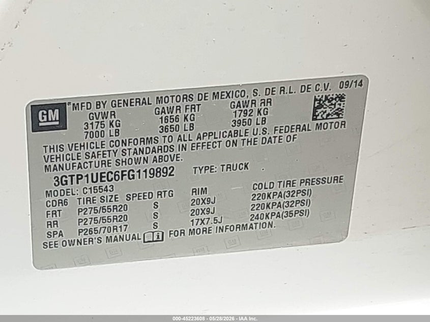 GMC SIERRA 1500 - zdjęcie 9