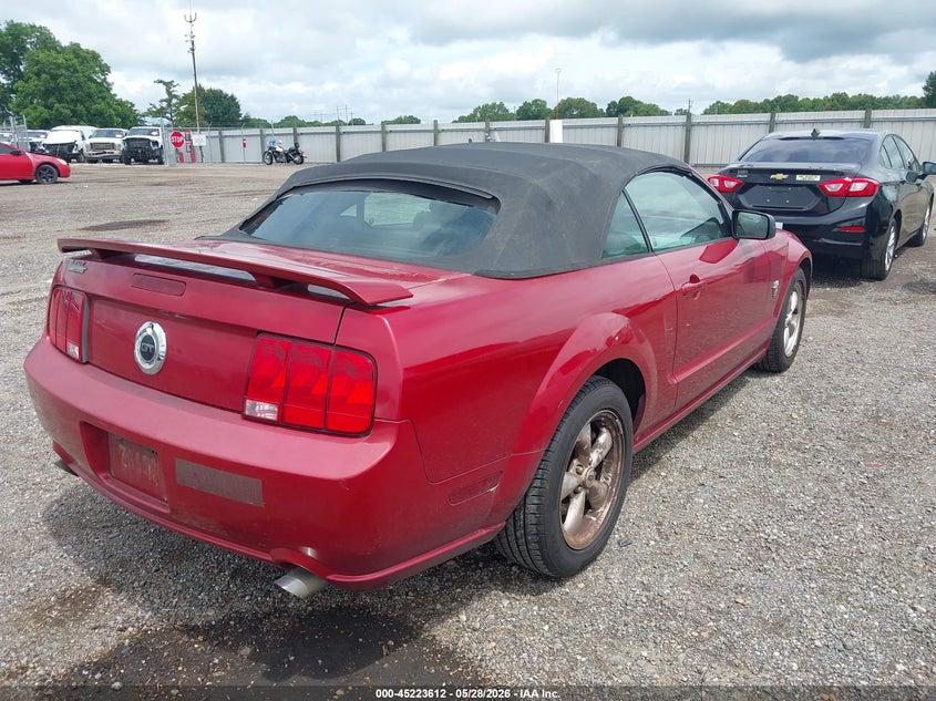 2009 FORD MUSTANG auction photo 4