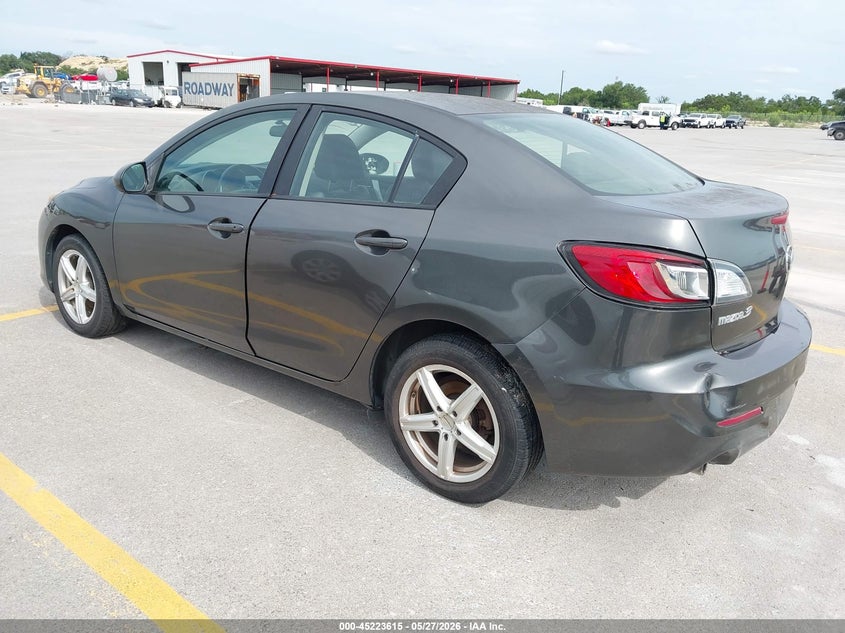 Vin: jm1bl1w77c1672419, lot: 45721376, mazda mazda3 i grand touring 20123