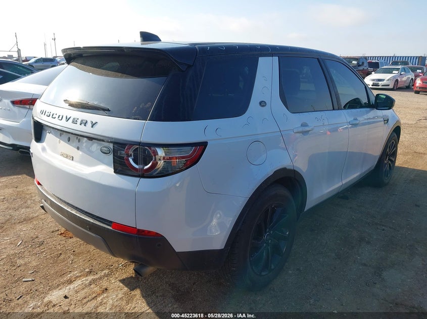 Vin: salcp2fx5kh786433, lot: 45721379, land rover discovery sport se 20194
