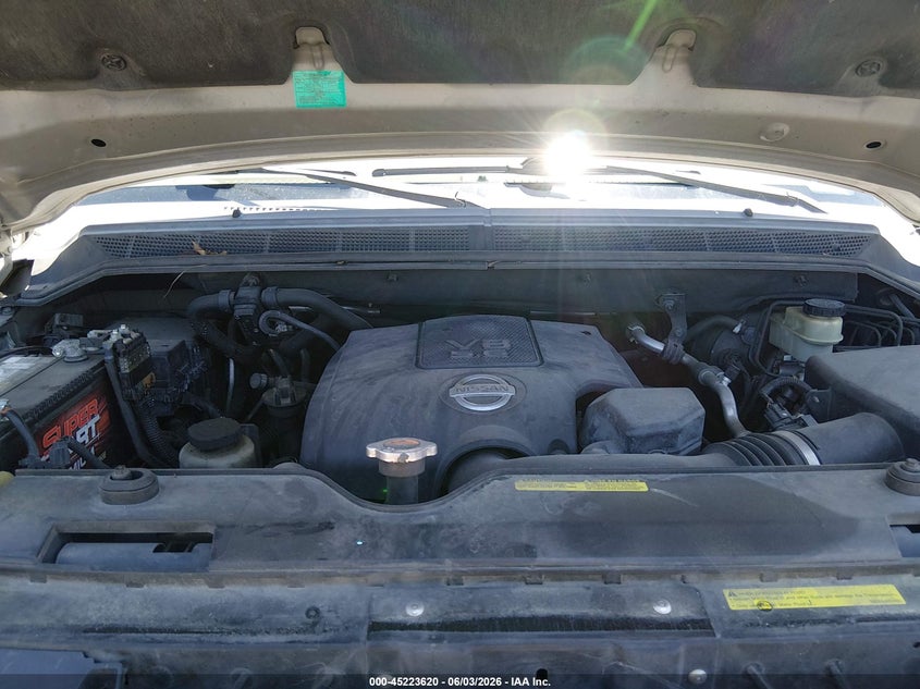 2008 Nissan Armada Se VIN: 5N1BA08D98N628288 Lot: 45223620