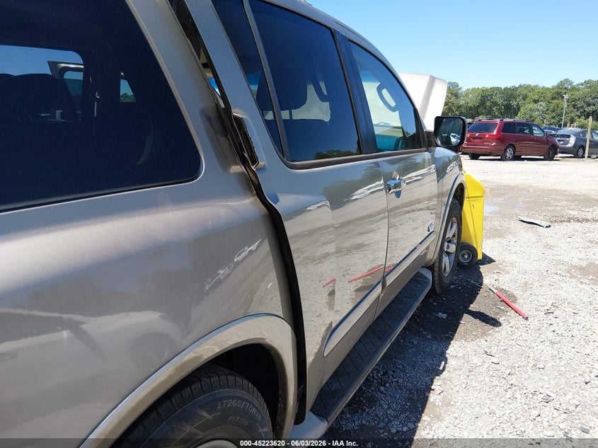 2008 Nissan Armada Se VIN: 5N1BA08D98N628288 Lot: 45223620