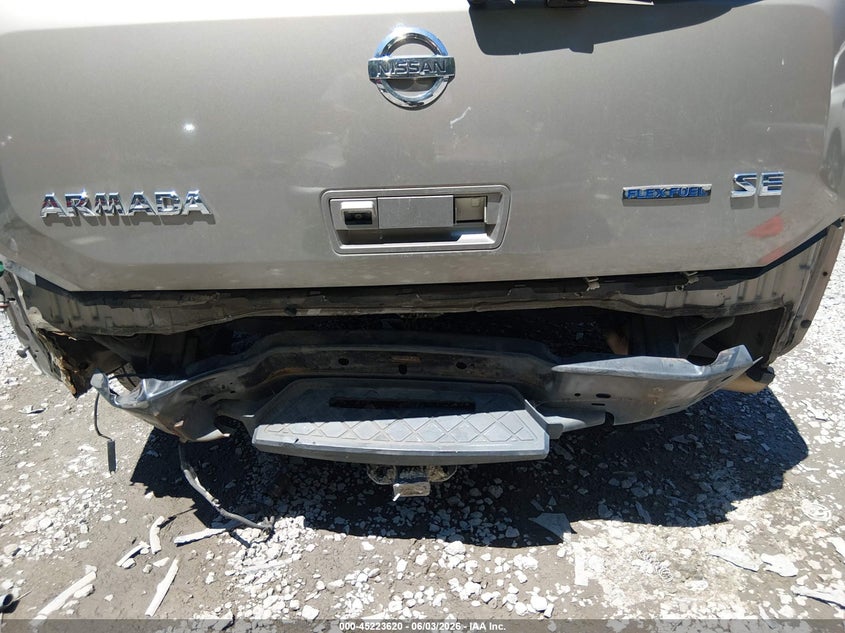 2008 Nissan Armada Se VIN: 5N1BA08D98N628288 Lot: 45223620