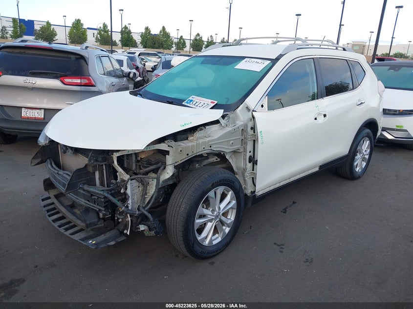 2014 Nissan Rogue Sv 5N1AT2MV0EC828662 photo 1