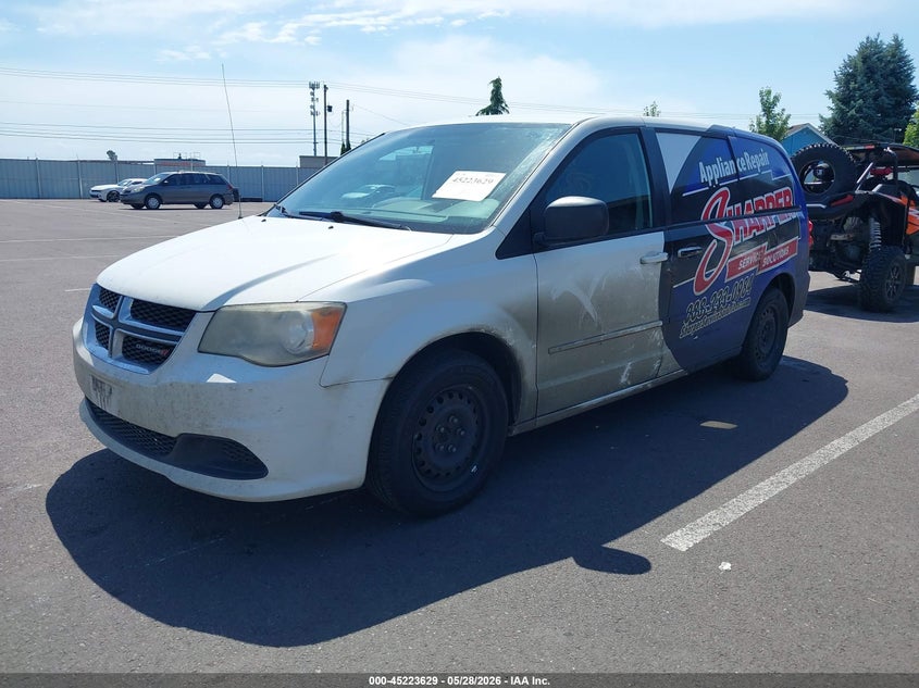 2012 Dodge Grand Caravan Se/Avp 2C4RDGBG5CR396516 photo 1