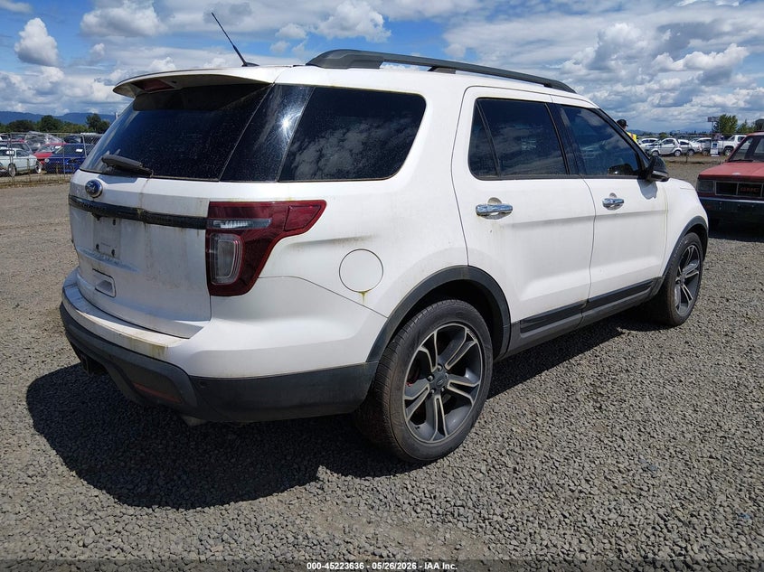 Vin: 1fm5k8gtxegb18579, lot: 45721397, ford explorer sport 20144