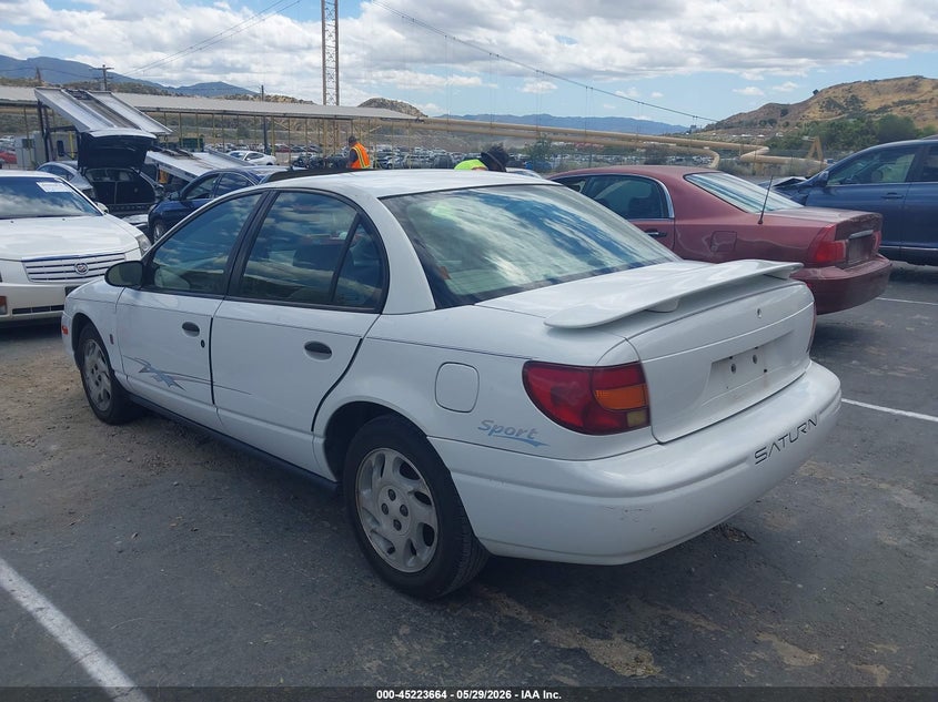 2002 SATURN SL SEDAN 1.9L I-4 100HP