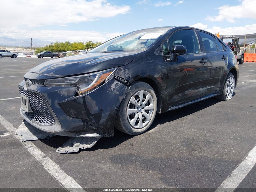 2021 Toyota Corolla Le 5YFEPMAE5MP237808 photo 1