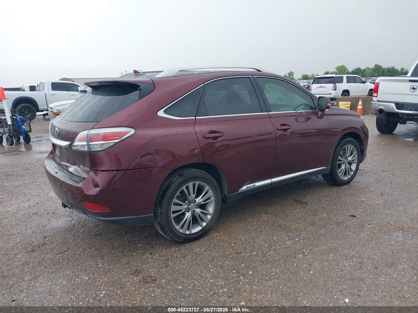 Vin: jtjbc1ba5d2062237, lot: 45721489, lexus rx 450h 20134